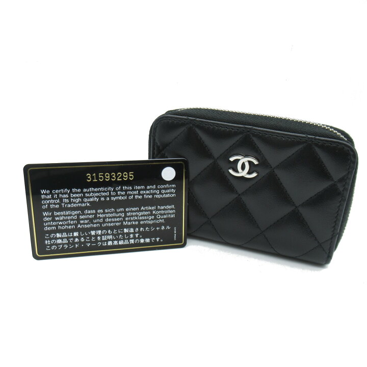 楽天市場】シャネル CHANEL クラシック ジップ ウォレット コイン  