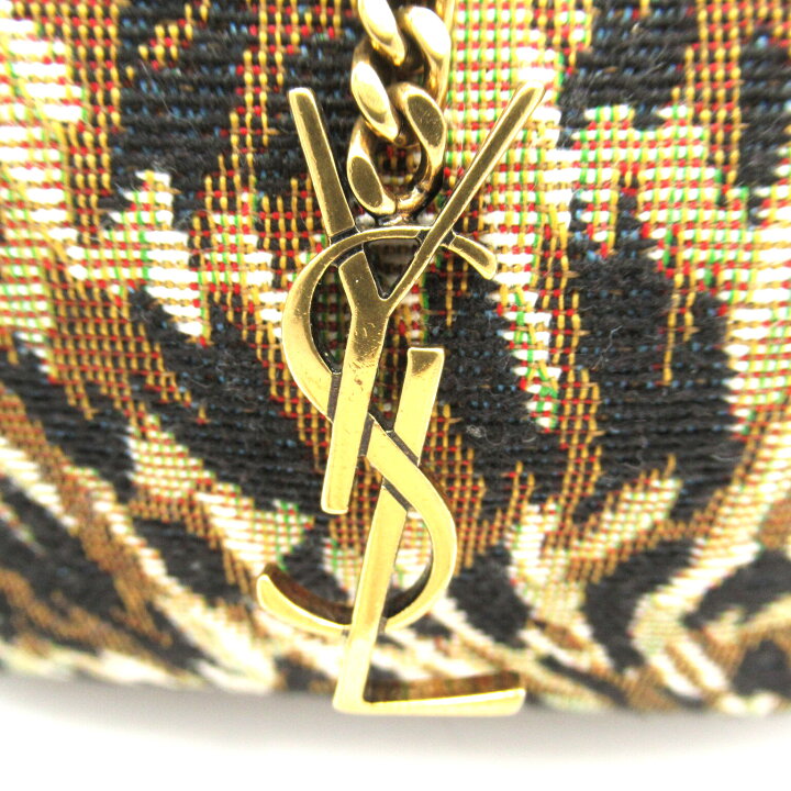 楽天市場】サンローラン SAINT LAURENT 「エマニュエル」レオパード  