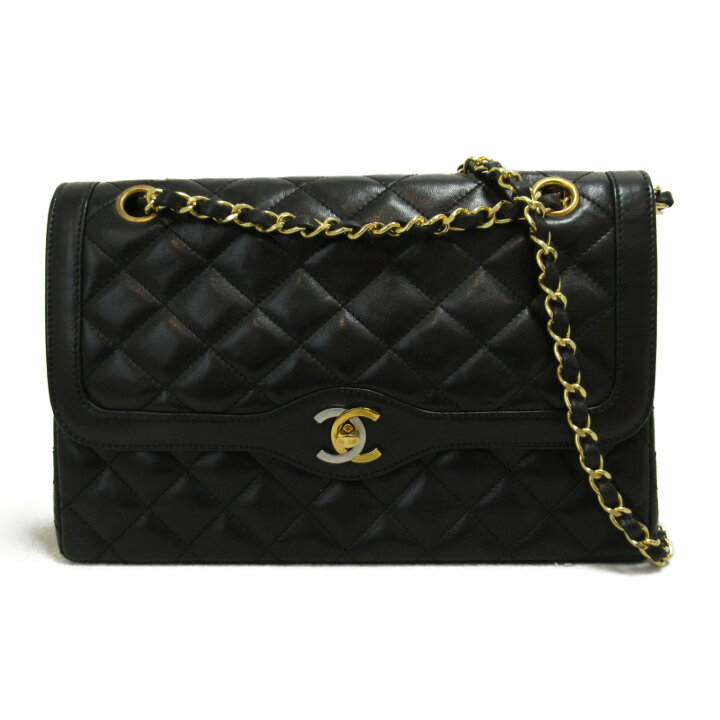 楽天市場】シャネル CHANEL マトラッセWフラップチェーンショルダー  