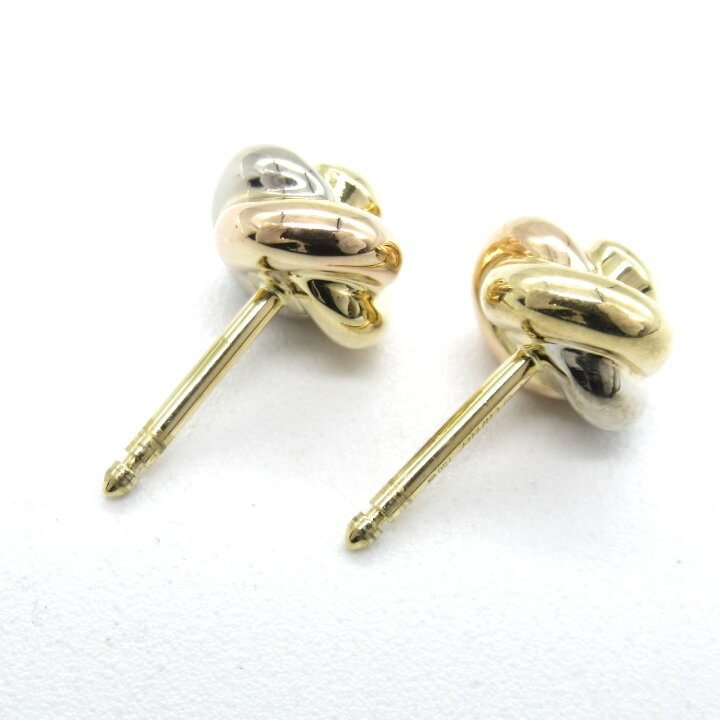 楽天市場】カルティエ CARTIER トリニティ ダイヤ ピアス ピアス  