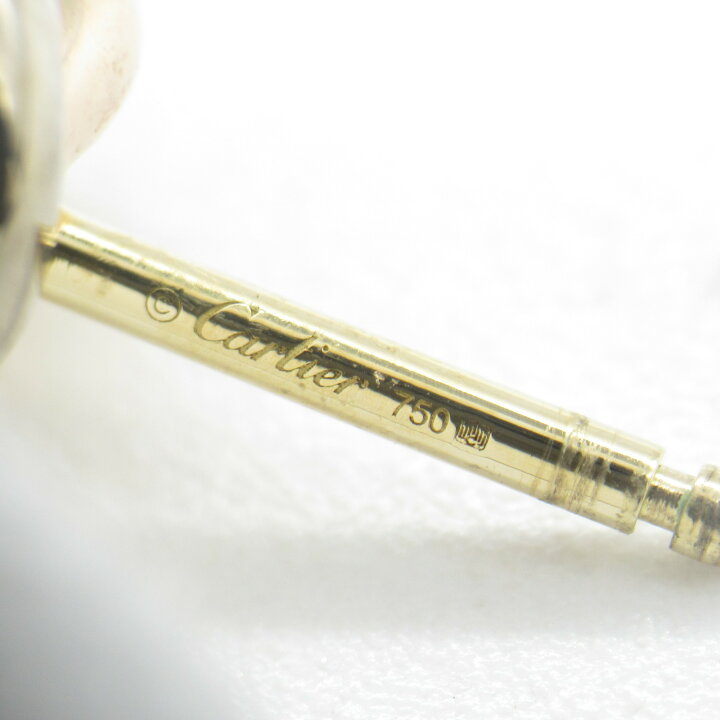 楽天市場】カルティエ CARTIER トリニティ ダイヤ ピアス ピアス  
