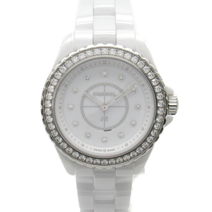 楽天市場】シャネル CHANEL J12 12P/ダイヤベゼル 腕時計 ウォッチ  