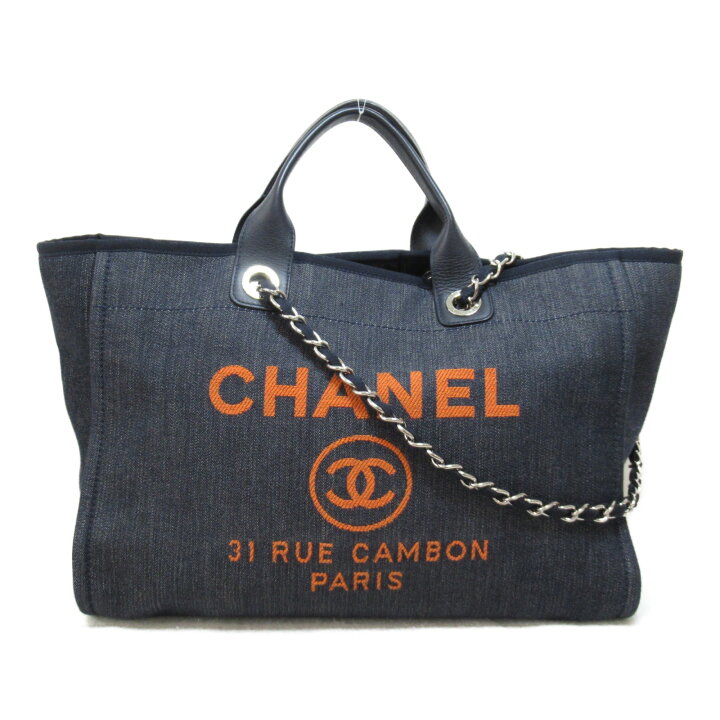 楽天市場】シャネル CHANEL ドーヴィルライン トートバッグGM トート 
