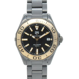 タグホイヤー TAG HEUER アクアレーサー 腕時計 ウォッチ 腕時計 時計 K18PG（ピンクゴールド） セラミック レディース ブラック系 WAY1355.BH0716 【中古】