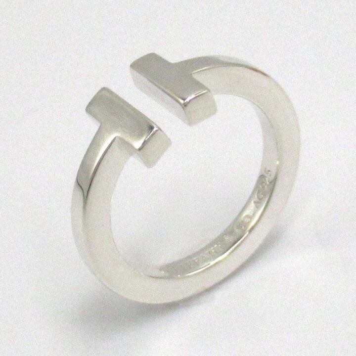 楽天市場】ティファニー TIFFANY＆CO Tスクエアリング リング・指輪  