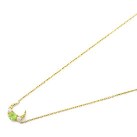 スタージュエリー STAR JEWELRY ペリドット ダイヤ ネックレス ネックレス ジュエリー K18（イエローゴールド） ダイヤモンド ペリドット レディース グリーン系 / クリア系 【中古】