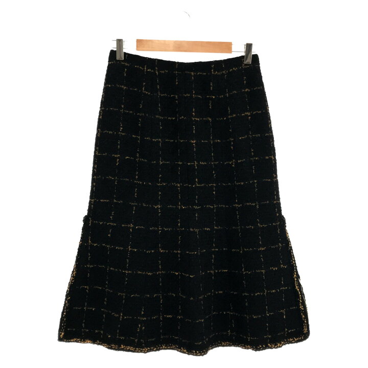 楽天市場】シャネル CHANEL ツイードスカート ロングスカート 衣料品 
