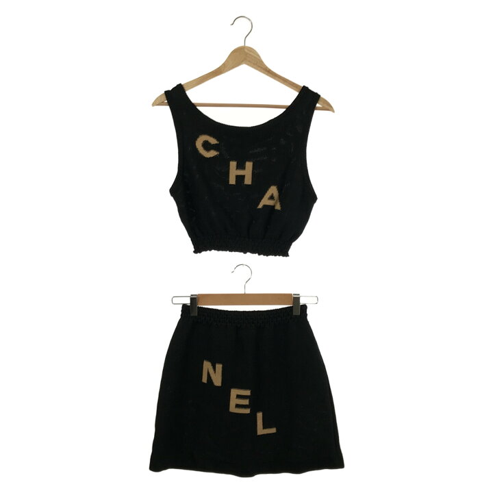 楽天市場】シャネル CHANEL セットアップ(ノースリーブ+スカート  
