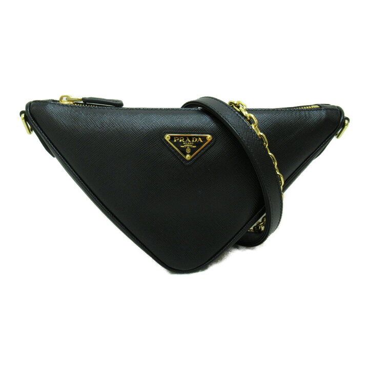 楽天市場】プラダ PRADA チェーン付 ショルダー バッグ ショルダー 