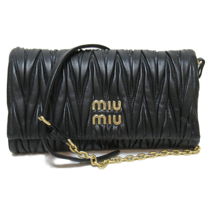楽天市場】ミュウ ミュウ Miu Miu マテラッセ ショルダーバッグ 