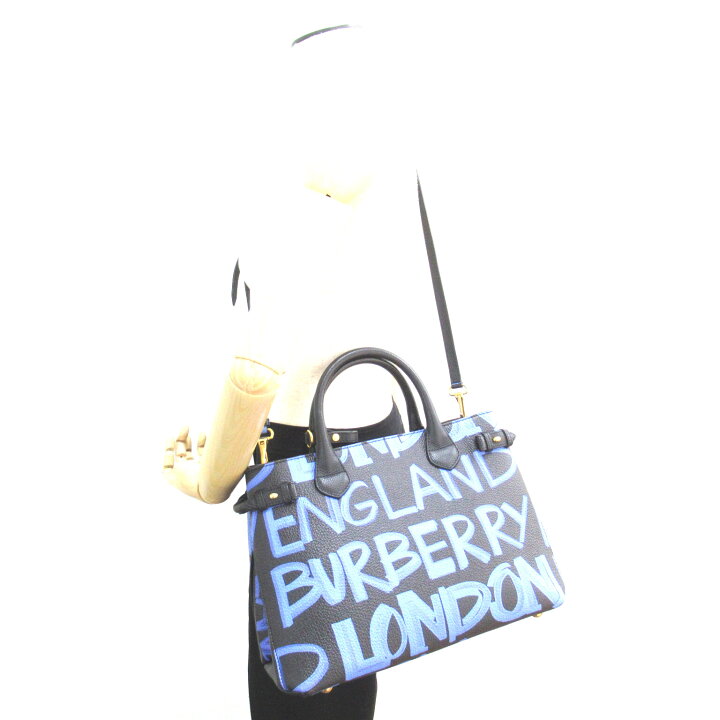 楽天市場】バーバリー BURBERRY ミディアムバナーグラフィティペイント 