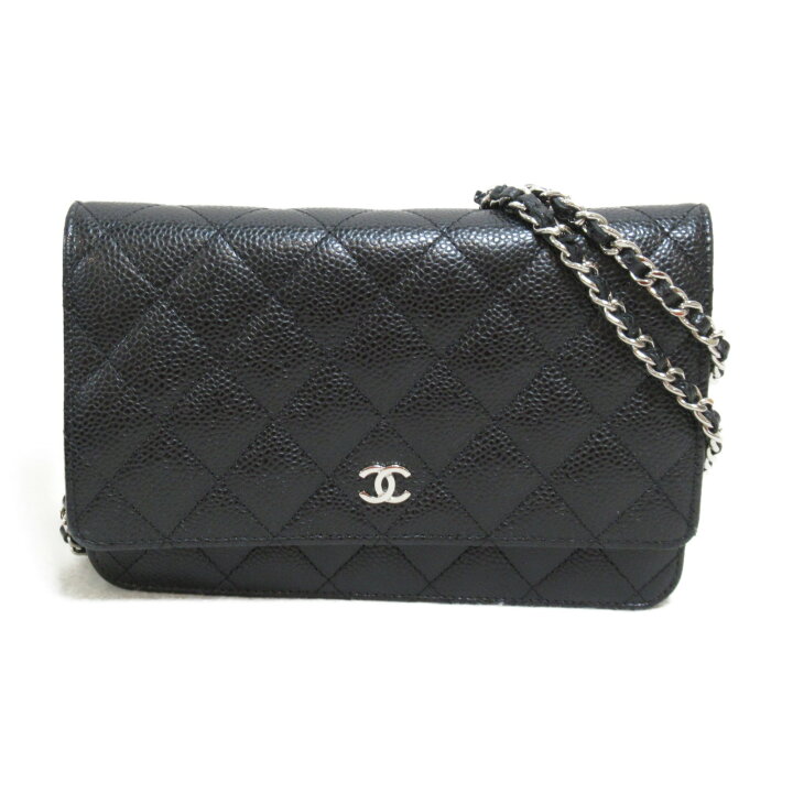 楽天市場】シャネル CHANEL マトラッセチェーンウォレット 財布 二 