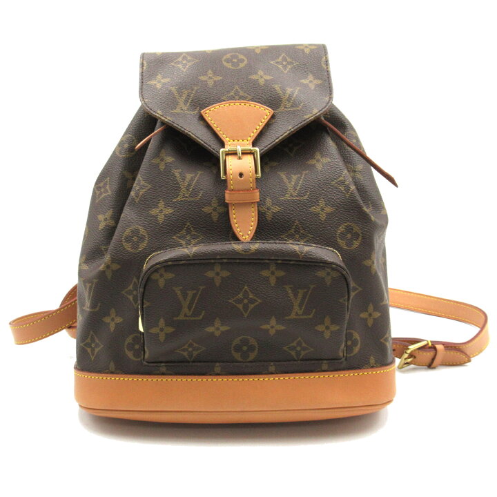 楽天市場】ルイ・ヴィトン LOUIS VUITTON モンスリMM リュックサック 