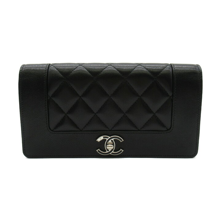 楽天市場】シャネル CHANEL 二つ折り長財布 二つ折り長財布 財布  