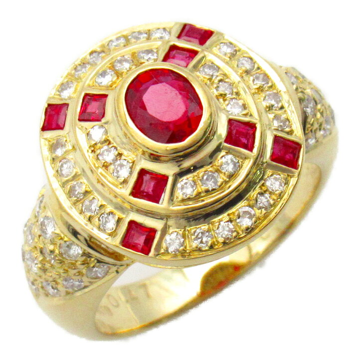 楽天市場】ジュエリー JEWELRY ルビー ダイヤ リング リング・指輪  