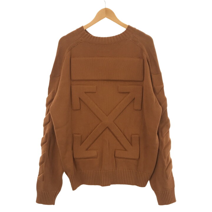 楽天市場】オフホワイト OFF-WHITE ニット プルオーバー ニット 衣料品  