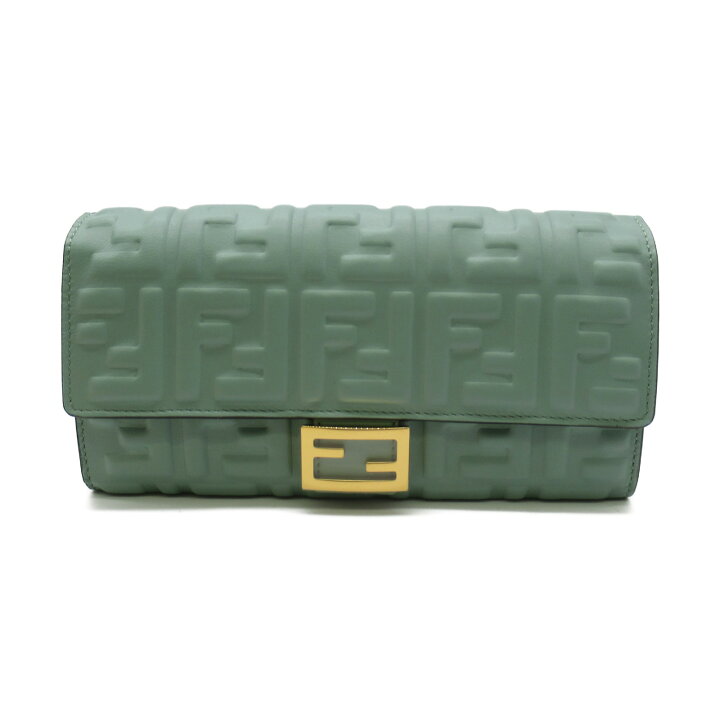 楽天市場】フェンディ FENDI 二つ折り財布 二つ折り財布 財布 レザー 