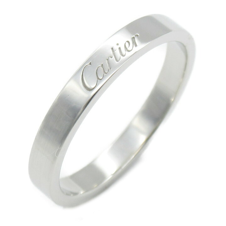 楽天市場】カルティエ CARTIER エングレーブド リング リング・指輪  