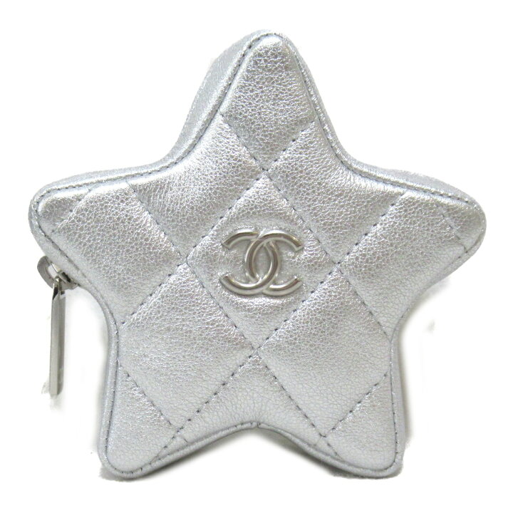 楽天市場】シャネル CHANEL 星型ポーチ ポーチ バッグ ラムスキン（羊 