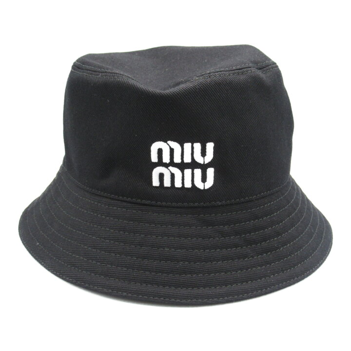 楽天市場】ミュウ ミュウ Miu Miu バケットハット ハット 帽子 