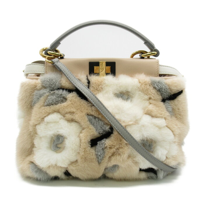楽天市場】フェンディ FENDI ミニピーカブー 2wayショルダーバッグ 