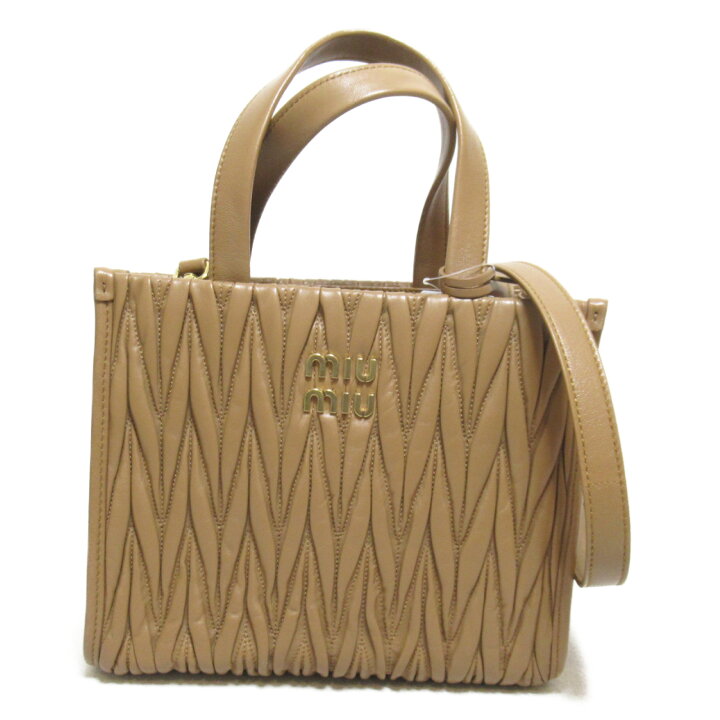 楽天市場】ミュウ ミュウ Miu Miu 2wayショルダーバッグ 2way  
