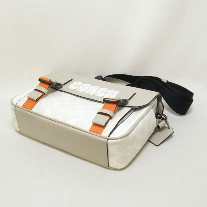 コーチ COACH シグネチャー ストライプ デミ クロスボディ ショルダー  