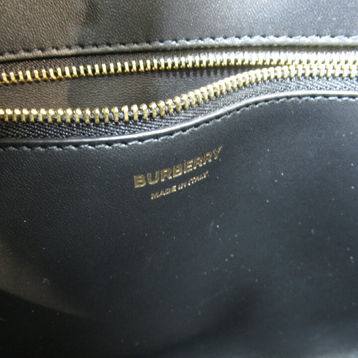 ドリーム池田店】BURBERRY/バーバリー レザー 2wayバッグ ブラック 美 