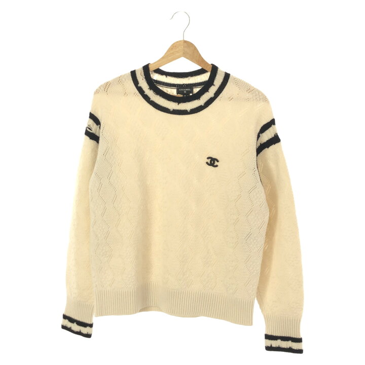 楽天市場】シャネル CHANEL カシミアニット ニット 衣料品 トップス 