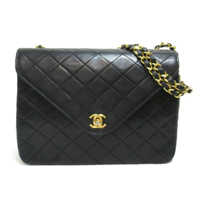 楽天市場】シャネル CHANEL マトラッセ シングルフラップチェーンショ  