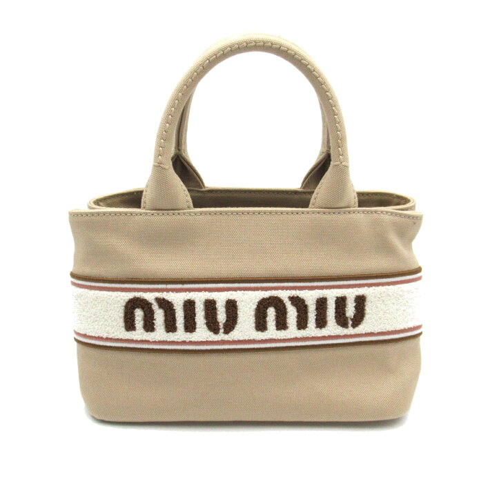 楽天市場】ミュウ ミュウ Miu Miu Corda 2WAYトートバッグ トート 