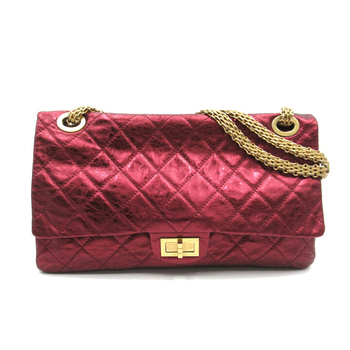 楽天市場】シャネル CHANEL 2.55 マトラッセWフラップチェーン  