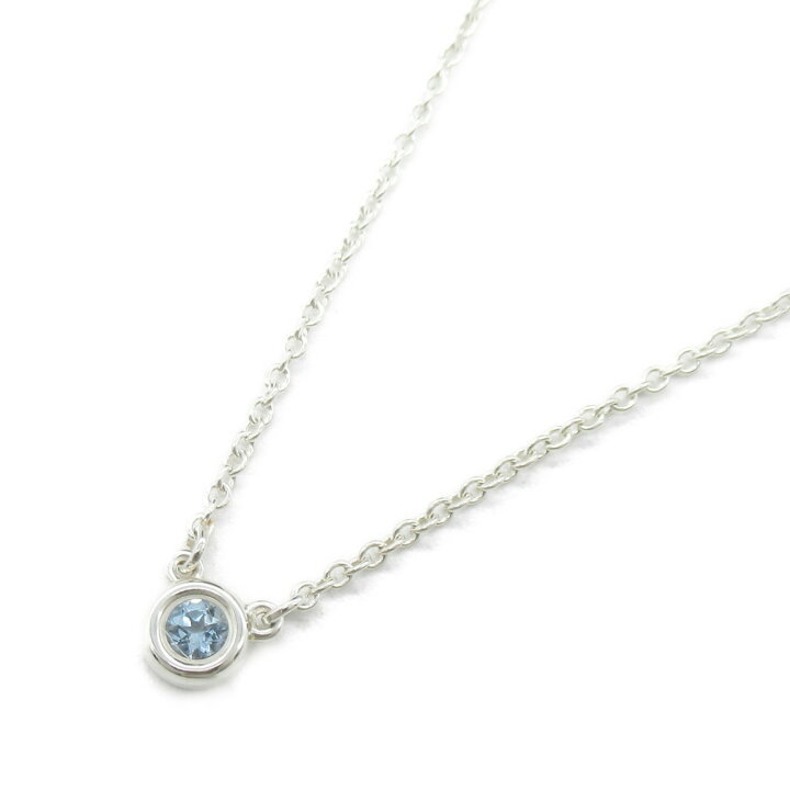 楽天市場】ティファニー TIFFANY＆CO バイザヤード アクアマリン  