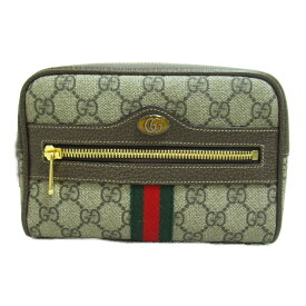 グッチ GUCCI ウエストバッグ ウエストバッグ バッグ キャンバス GGスプリーム レディース ブラウン系 / ベージュ系 517076 【中古】