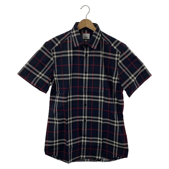 楽天市場】バーバリー BURBERRY チェック柄 半袖シャツ 半袖シャツ  