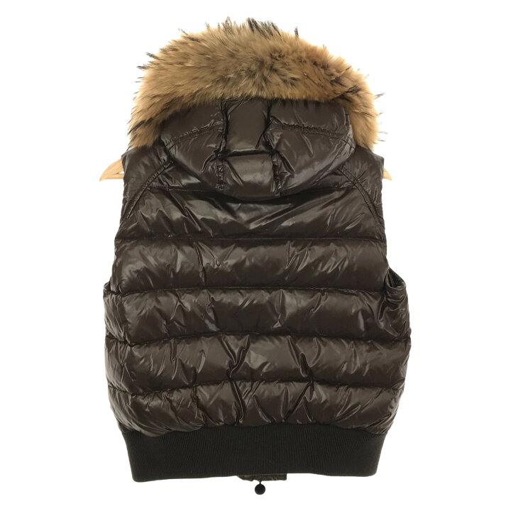楽天市場】モンクレール MONCLER ダウンベスト・ファー付き ダウン 