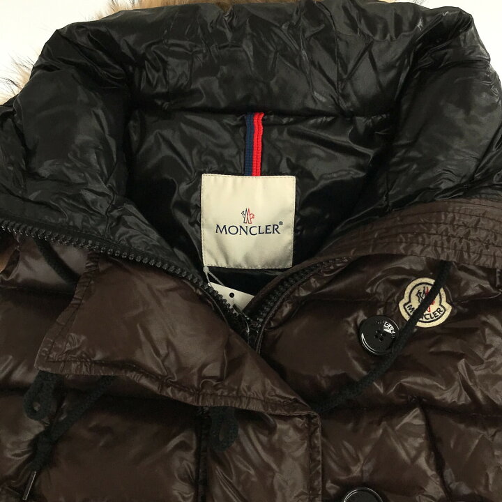 楽天市場】モンクレール MONCLER ダウンベスト・ファー付き ダウン 
