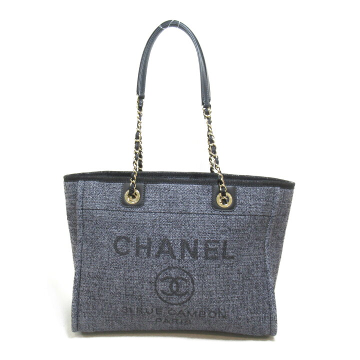 楽天市場】シャネル CHANEL ドーヴィルMM トートバッグ トートバッグ 