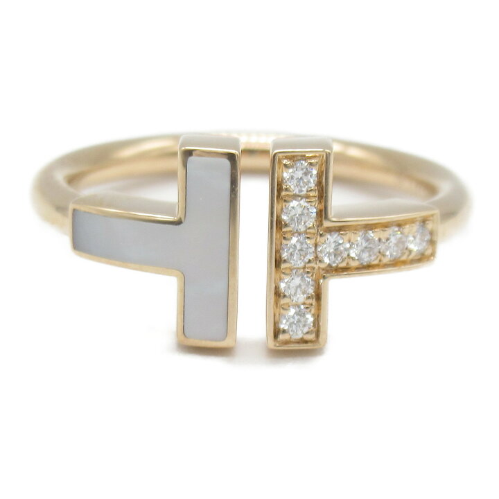 楽天市場】ティファニー TIFFANY＆CO Tワイヤー マザーオブパール 