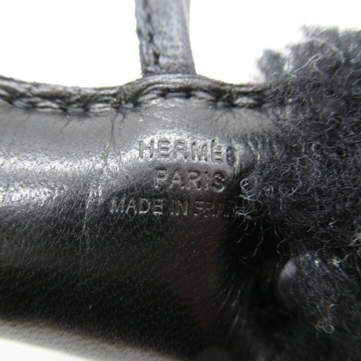 楽天市場】エルメス HERMES バディパンクチャーム ブラック チャーム 