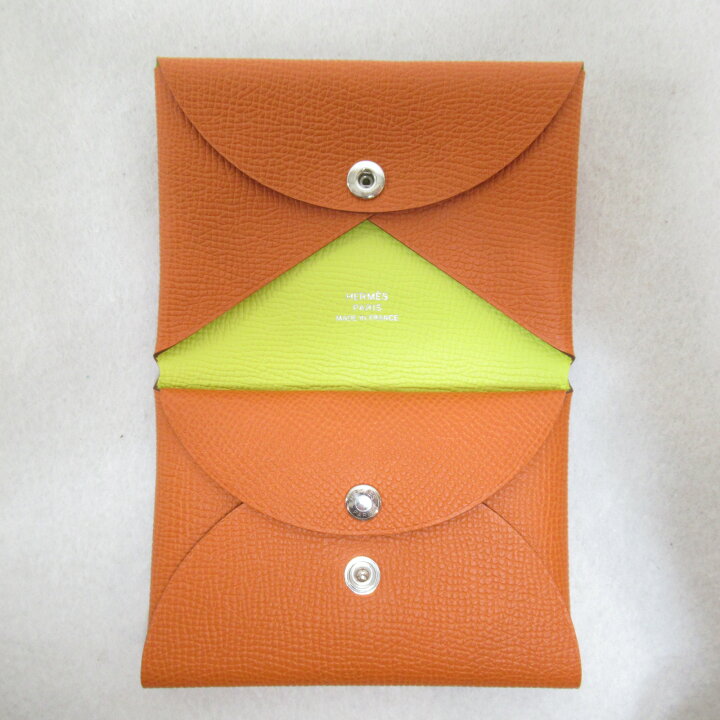 楽天市場】エルメス HERMES カルヴィデュオ カードケース カードケース 