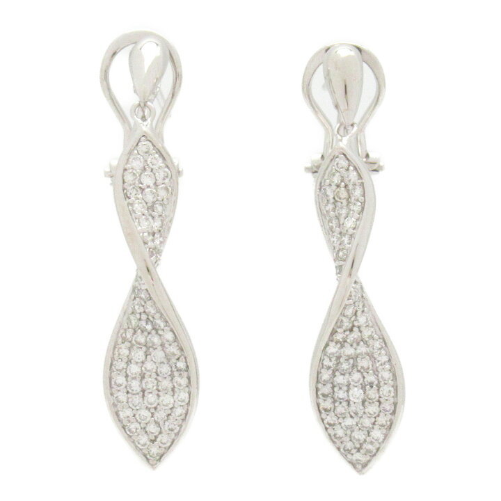 楽天市場】ジュエリー JEWELRY ダイヤ ピアス ピアス ジュエリー K18WG  