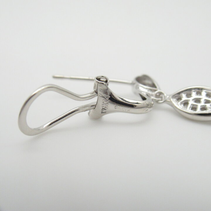 楽天市場】ジュエリー JEWELRY ダイヤ ピアス ピアス ジュエリー K18WG  