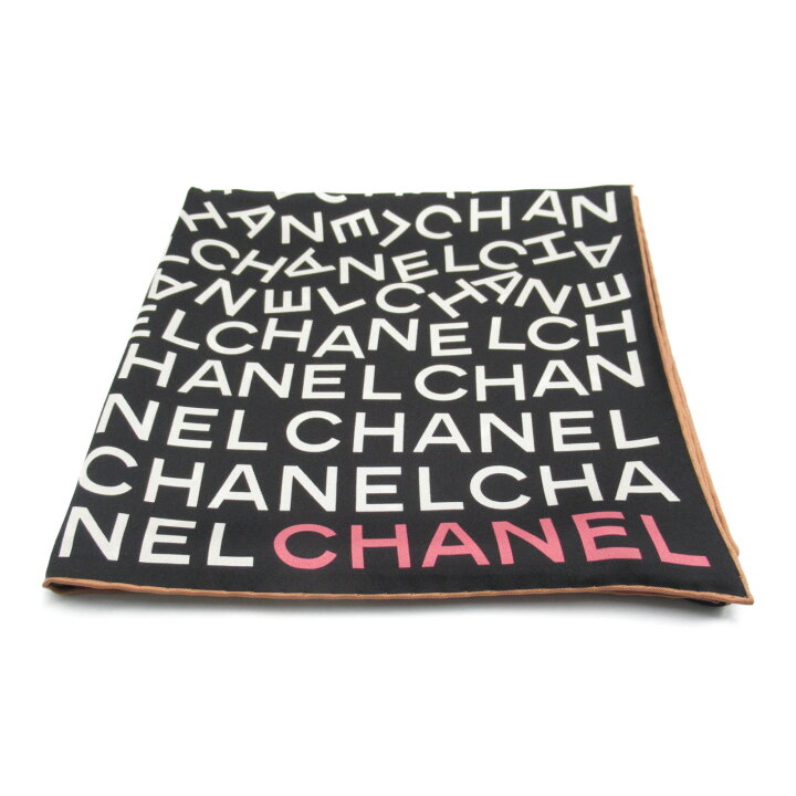 楽天市場】シャネル CHANEL ロゴ スカーフ ノベルティ スカーフ 衣料品  