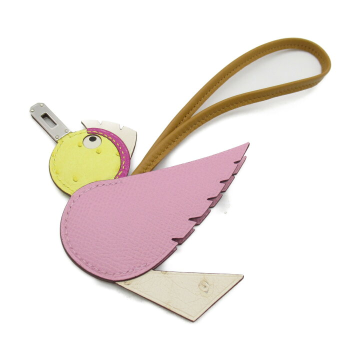 楽天市場】エルメス HERMES バーディ 鳥 チャーム アクセサリー レザー 