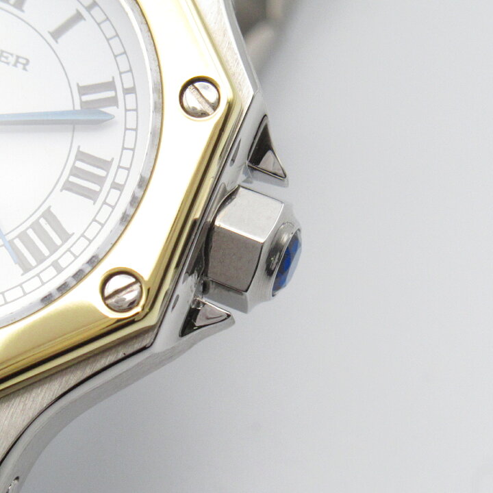 楽天市場】カルティエ CARTIER サントスオクタゴンSM 腕時計 時計 K18  
