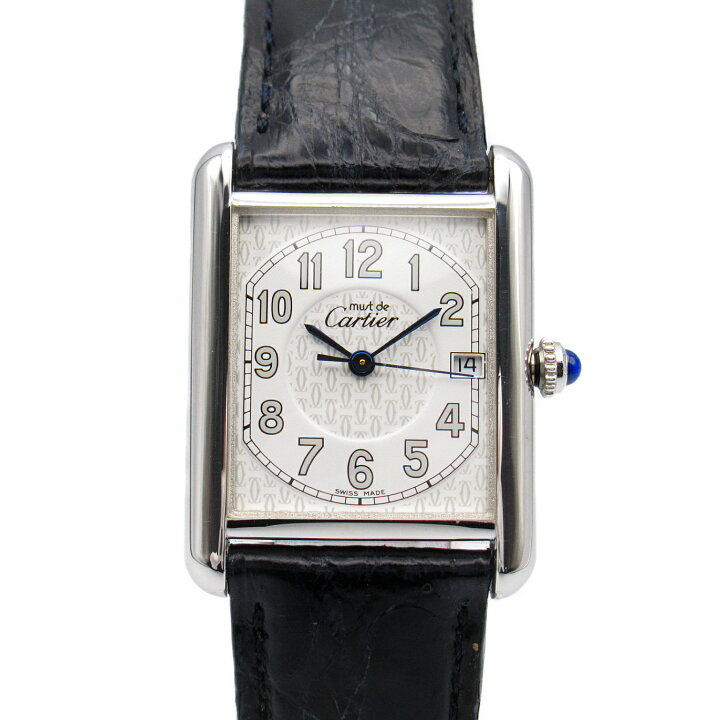 楽天市場】カルティエ CARTIER マストタンク 腕時計 時計 シルバー925  