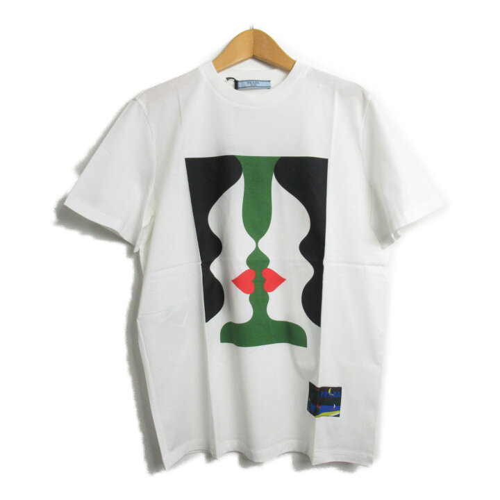 楽天市場】プラダ PRADA Tシャツ 半袖Tシャツ 衣料品 トップス  