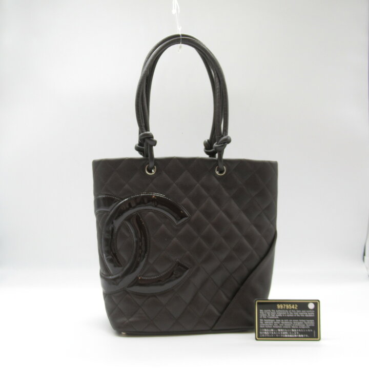 楽天市場】シャネル CHANEL カンボンライン ミディアムトートバッグ 