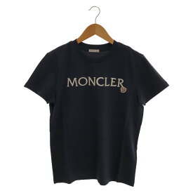 モンクレール MONCLER Tシャツ 半袖Tシャツ 衣料品 トップス コットン レディース ネイビー系 8C00006829HP778S 【新品】